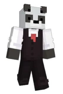 owoSilver Minecraft avatar full body