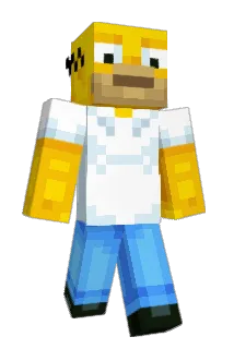 ozHomer Minecraft avatar full body