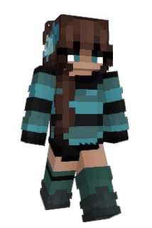 p0larw0lf Minecraft avatar full body