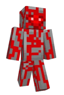 p0rpl3 Minecraft avatar full body