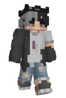 p0w3ll Minecraft avatar full body