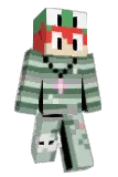 p13rc3dv4mp Minecraft avatar full body