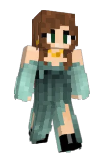p1nkood Minecraft avatar full body