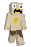 p33nar Minecraft avatar full body