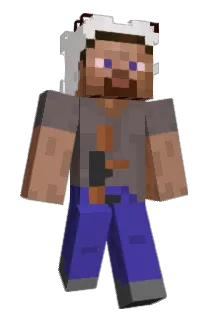 p3ef Minecraft avatar full body