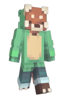 p4ndroux Minecraft avatar full body