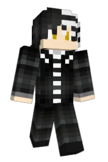 p4r4noia Minecraft avatar full body
