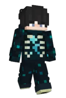paaid Minecraft avatar full body