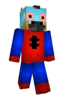 paard Minecraft avatar full body