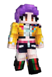 pacbabysmilk Minecraft avatar full body