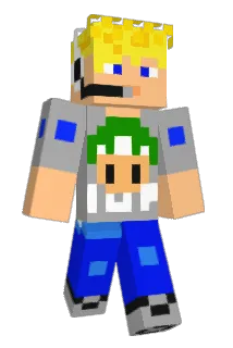 padrisen Minecraft avatar full body