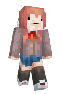 painshiroko Minecraft avatar full body