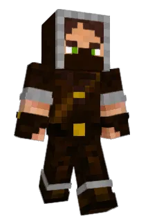 palpat1n Minecraft avatar full body