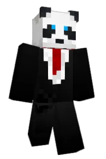 panda_dc Minecraft avatar full body