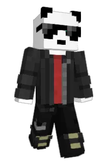 pandasOnAcid Minecraft avatar full body