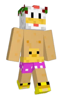papapoule Minecraft avatar full body