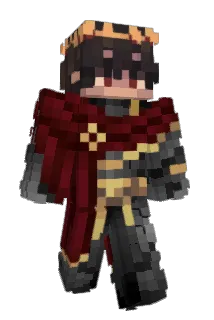 paperQ Minecraft avatar full body