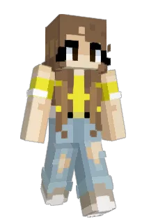 paper_elle Minecraft avatar full body