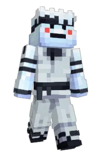 paperlow Minecraft avatar full body