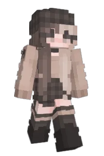 papierosy Minecraft avatar full body