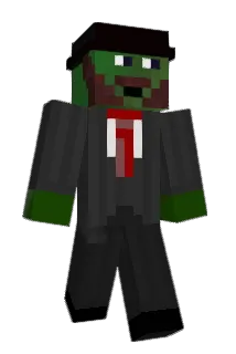 papounours Minecraft avatar full body