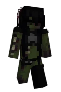paracita Minecraft avatar full body