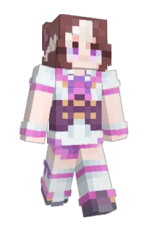 pariposy Minecraft avatar full body