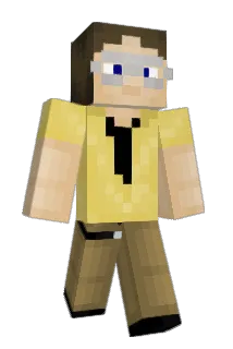 parisbod Minecraft avatar full body