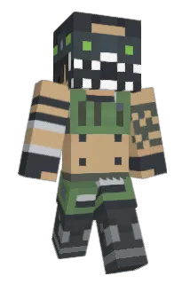 parorush Minecraft avatar full body
