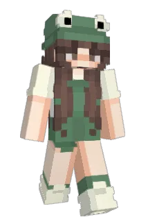 parsleyfrog Minecraft avatar full body
