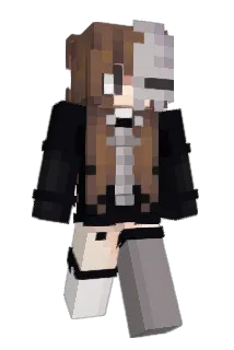 partyover Minecraft avatar full body