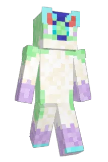 pastelfoxie Minecraft avatar full body
