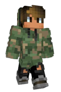 patiaustrian Minecraft avatar full body