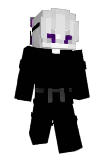 pato_black Minecraft avatar full body