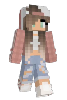 paulajna Minecraft avatar full body