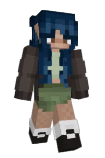paulapeedherself Minecraft avatar full body