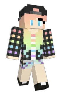 pauliesox Minecraft avatar full body