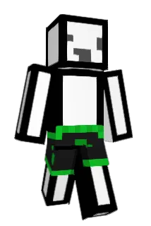 pausethegameplay Minecraft avatar full body