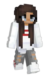 pawsiee Minecraft avatar full body