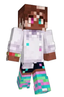 pawspots Minecraft avatar full body