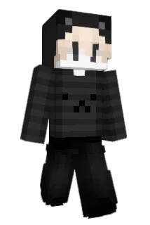 pawssocksenjoyer Minecraft avatar full body