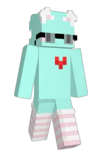 pawtail Minecraft avatar full body