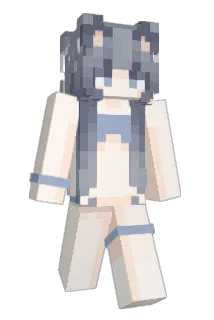 pbebe Minecraft avatar full body