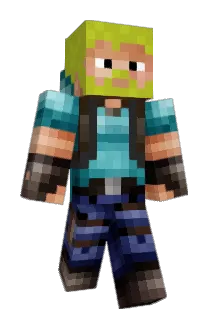 pcnv Minecraft avatar full body