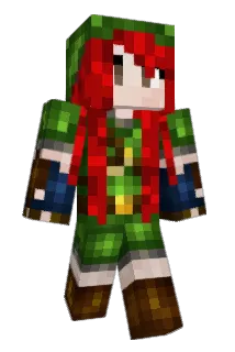 peacegreenluv Minecraft avatar full body