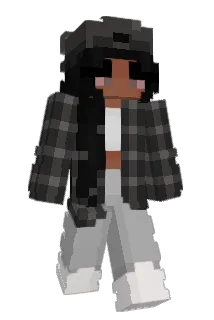 peaceworm Minecraft avatar full body