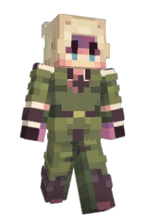peacharookie Minecraft avatar full body