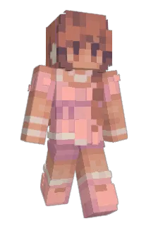 peachybubb Minecraft avatar full body