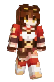 peachycha Minecraft avatar full body