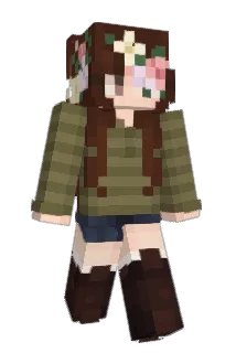 peahrl Minecraft avatar full body